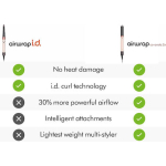 Dyson Hs09 Airwrap Co-anda2x Curly + Coily Electric Hair Brush with Air for Hair Straightening and Curls 1700W Amber Silk - Image 3