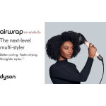 Dyson Hs09 Airwrap Co-anda2x Curly + Coily Electric Hair Brush with Air for Hair Straightening and Curls 1700W Amber Silk - Image 4