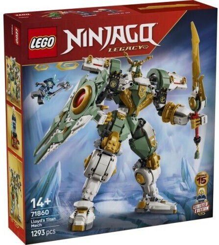 LEGO Ninjago Lloyd's Titan Mech 15th Anniversary for 14+ Years 1293 Pieces - Image 1