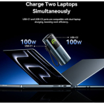Vention Powerhive 27000mAh 200W with USB-A Port and USB-C Port Black - Image 7