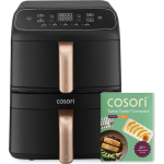 Cosori Air Fryer With Double Removable Container 8.6lt Black 1391504 - Image 7