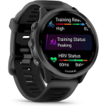 Garmin Forerunner 570 Aluminium 47mm Αδιάβροχο Smartwatch με Παλμογράφο (Slate Gray Aluminum with Translucent Black/Black Band) - Image 3