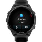 Garmin Forerunner 570 Aluminium 47mm Αδιάβροχο Smartwatch με Παλμογράφο (Slate Gray Aluminum with Translucent Black/Black Band) - Image 4