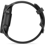 Garmin Forerunner 570 Aluminium 47mm Αδιάβροχο Smartwatch με Παλμογράφο (Slate Gray Aluminum with Translucent Black/Black Band) - Image 8