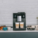 Melitta Latteselect Automatic Espresso Machine 1400W Pressure 15bar with Grinder Black - Image 8