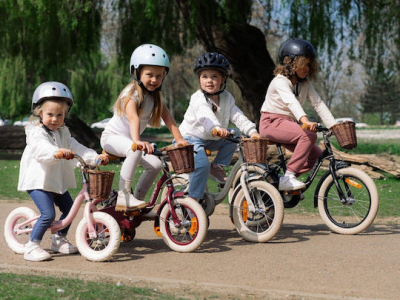 Huffy 16" Kids' City Bicycle with Aluminum Frame 2025 Black - Image 3