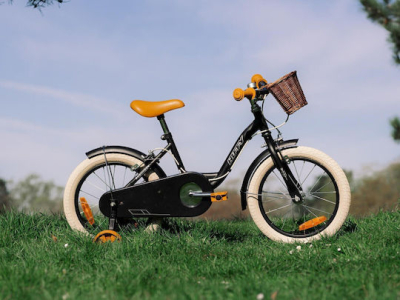 Huffy 16" Kids' City Bicycle with Aluminum Frame 2025 Black - Image 4