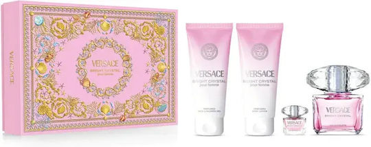 Versace Versace Bright Crystal Gift Women's Fragrance Set with Eau de Parfum and Shower Gel - Image 1