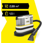 Karcher Se 2 Spot Pure Wet Dry Vacuum with Plastic Container 1.5lt - Image 4