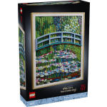 LEGO Art Claude Monet – Bridge over a Pond of Water Lilies for Ages 18+ 3179 Pieces