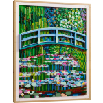 LEGO Art Claude Monet – Bridge over a Pond of Water Lilies for Ages 18+ 3179 Pieces - Image 2