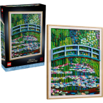 LEGO Art Claude Monet – Bridge over a Pond of Water Lilies for Ages 18+ 3179 Pieces - Image 5