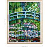LEGO Art Claude Monet – Bridge over a Pond of Water Lilies for Ages 18+ 3179 Pieces - Image 8