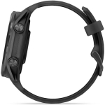 Garmin Forerunner 570 Aluminium 42mm Αδιάβροχο Smartwatch με Παλμογράφο (Slate Gray Aluminum with Translucent Black/Black Band) - Image 4