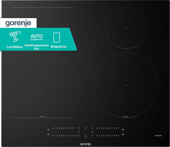 Gorenje Индукционен Автономен Плот с Функция Заключване 59.5x52см - Image 1