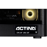 Actina Gaming Desktop PC (Ryzen 9-9900X3D/32GB DDR4/2.0TB SSD/No OS) - Image 8