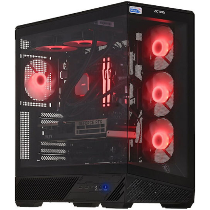 Actina Gaming Desktop PC (Ryzen 7-7800X3D/32GB DDR5/1TB SSD/GeForce RTX 5070/No OS)