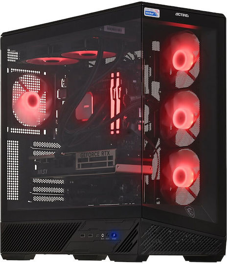 Actina Gaming Desktop PC (Ryzen 7-7800X3D/32GB DDR5/1TB SSD/GeForce RTX 5070/No OS) - Image 1