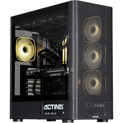 Actina 5901443440246 Gaming Desktop PC (Ryzen 9-9900X3D/32GB DDR5/1TB SSD/GeForce RTX 5070 Ti/W11 Home)