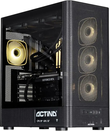 Actina 5901443440246 Gaming Desktop PC (Ryzen 9-9900X3D/32GB DDR5/1TB SSD/GeForce RTX 5070 Ti/W11 Home) - Image 1