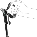 Leki Telescopic Trekking Poles Pair Green - Image 7