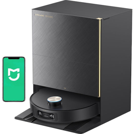 Dreame X60 Ultra Complete Robot Vacuum Cleaner with Laser Mapping & 35000Pa Suction Power Black