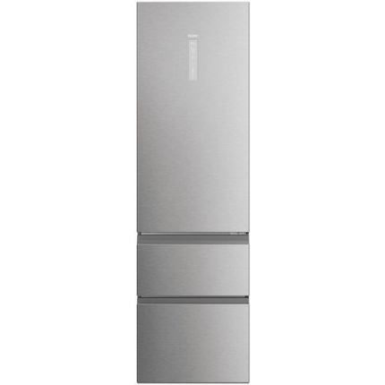 Haier Fridge-Freezer 414lt NoFrost H205xW59.5xL66.7cm Silver HTW5620DNMG