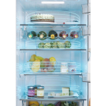 Haier Fridge-Freezer 414lt NoFrost H205xW59.5xL66.7cm Silver HTW5620DNMG - Image 2