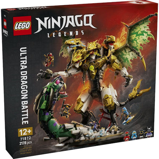 LEGO Ninjago Ultra Dragon Battle for Ages 12+ 2178 Pieces - Image 1