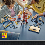 LEGO Ninjago The Twin Titan Mechs for Ages 12+ 1707 Pieces - Image 5