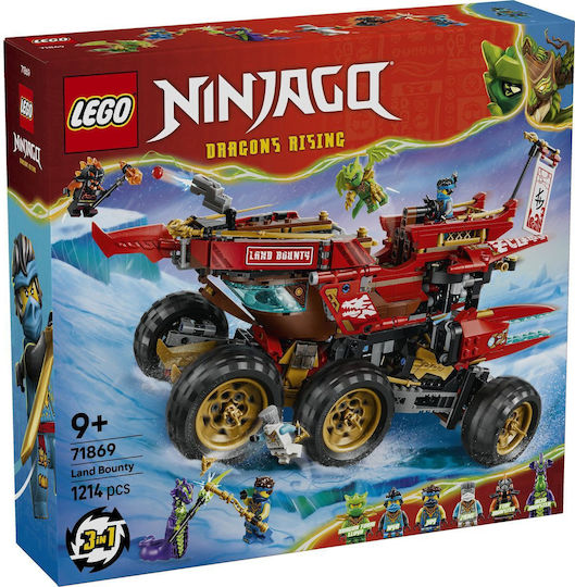 LEGO Ninjago Land Bounty for Ages 9+ 1214 Pieces - Image 1
