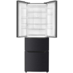 MPM Side-by-Side Refrigerator 320lt NoFrost H186xW64xD69cm Inox MPM-351-SBF-07 - Image 3