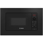 Bosch Εντοιχιζόμενος Φούρνος Μικροκυμάτων 20lt Μαύρος