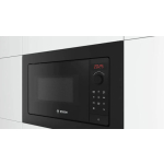Bosch Εντοιχιζόμενος Φούρνος Μικροκυμάτων 20lt Μαύρος - Image 2
